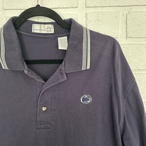 Vintage Penn State Polo Shirt Blue Mens XL Munsingwear
